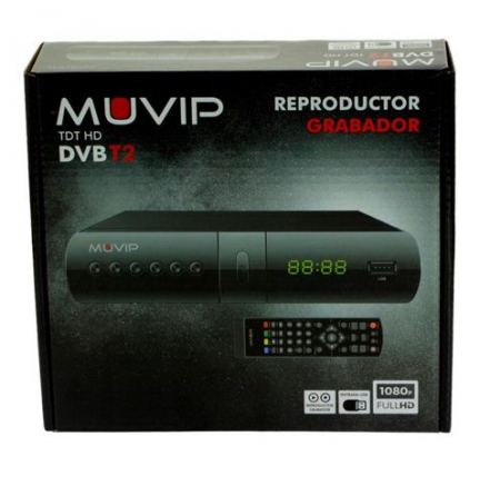 TDT HD Reproductor - Grabador Alta Definición MUVIP